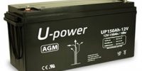 bateria solar agm upower para instalaciones solar