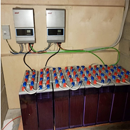 Instalacion baterias estacionarias 1400Ah 2V OPZS Ultracell Autosolar