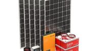 Kit Solar con batería 12kWh, inversor-cargador 3kW, hasta 8kWh/d Leroy Merlin 6 paneles 300W